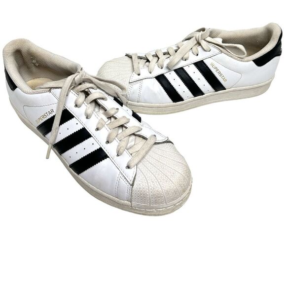 Adidas Super Star la marques Aux3 Sneakers Size 8.5 - Picture 1 of 10
